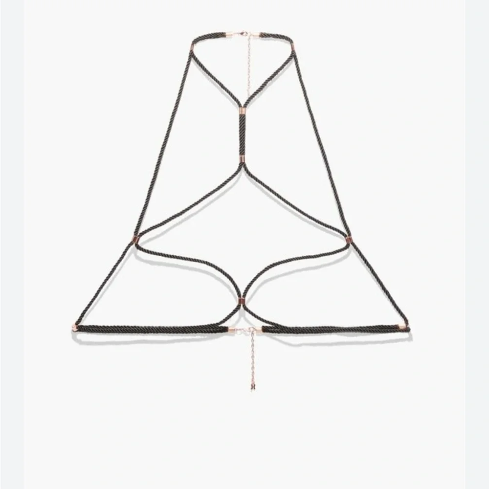 Savage X Fenty Goodnight Kiss Body Harness - Picture 3 of 7